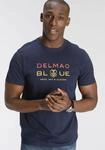 DELMAO T-Shirt Kurzarm, bedruckt, Rundhals, aus 100% Baumwolle
