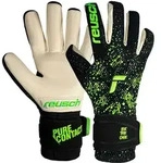 Torwarthandschuhe REUSCH "Pure Contact Gold", Damen, Gr. 7, schwarz (schwarz,...