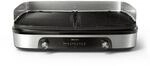 Philips Tischgrill "HD6222/90 5000 Series, 2 Heizzonen, wendbare Platten" 2400 W mit