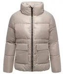 Kurzjacke NAVAHOO "Eispracht 14", Damen, Gr. S (36), beige (helltaupe), Obermaterial: