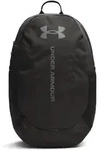 Rucksack UNDER ARMOUR "UA HUSTLE LITE BACKPACK", schwarz,, castlerock, Rucks&auml;cke,