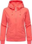 Outdoorjacke RAGWEAR "Oggie YOUMODO", Damen, Gr. S (36), orange (koralle),