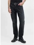 Jack & Jones Regular-fit-Jeans "JJICLARK im Used-Look, Stretchkomfort und niedrige