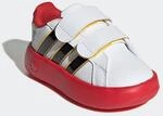Klettschuh ADIDAS SPORTSWEAR "ADIDAS X MICKY MAUS KIDS GRAND COURT", Kinder, Gr. 25,