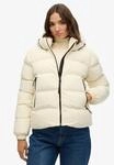 Superdry Steppjacke "HOODED SPORTS PUFFER JACKET" mit Kapuze Kunstfaser, relaxed fit