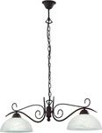 REALITY LEUCHTEN Pendelleuchte, braun, 2, H: 25cm, Leuchten, H&auml;ngeleuchte,