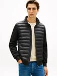 Tommy Hilfiger Steppjacke "MIX MEDIA mit Stehkragen" unifarben, casual, regular fit,