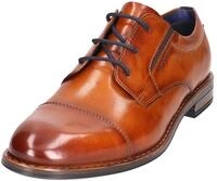 bugatti Schn&uuml;rschuh, Blockabsatz, Abendschuh, Festtagsschuh, Businessschuh,
