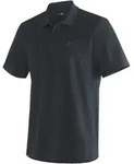 Poloshirt MAIER SPORTS "Ulrich", Herren, Gr. 6XL, schwarz, 100% Polyester,...