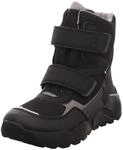 Winterboots SUPERFIT "ROCKET WMS: Weit", M&auml;dchen, Gr. 35, schwarz, Lederimitat,