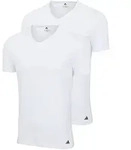 T-Shirt ADIDAS ORIGINALS "T-Shirt V-Neck Shirt Active Flex Cotton 2er Pack", Herren,