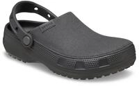 Clog CROCS "Classic Crafted Clog", Damen, Gr. 43, grau (schwarz), Croslite&trade;,