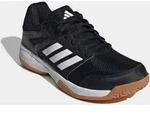 Hallenschuh ADIDAS PERFORMANCE "Speedcourt W", Damen, Gr. 43, schwarz-wei&szlig; (core
