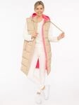 Steppweste ZWILLINGSHERZ "Smile", Damen, Gr. S, beige, Steppware, Obermaterial: 100%