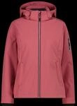 CMP Softshelljacke "WOMAN JACKET ZIP HOOD" mit Kapuze sportlicher Stil, w&auml;rmend,