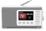 HAMA Digitalradio (DAB+) "Digitalradio mit DAB+ FM Bluetooth und Wecker", wei&szlig;,