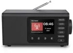 HAMA Digitalradio (DAB+) "Digitalradio mit DAB+ FM Bluetooth und Wecker", schwarz,