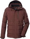 Steppjacke KILLTEC "KOW 87 MN QLTD JCKT", Herren, Gr. 3XL, braun (mahagoni),