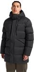 Jack Wolfskin Daunenjacke "ICY HILL COAT" mit Kapuze mit fest verbundener Kapuze,