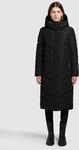 Steppmantel KHUJO "SONJE6", Damen, Gr. XS, schwarz, 100% Polyester, unifarben, loose