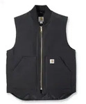 Fleeceweste CARHARTT "Gilliam Vest", Herren, Gr. XXL, schwarz, Obermaterial: 100%