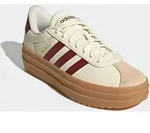 Plateausneaker ADIDAS SPORTSWEAR "VL COURT BOLD", Damen, Gr. 41, wei&szlig; (sanftes
