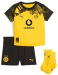 PUMA Trainingsanzug "BVB HOME BABYKIT WITH SPONSOR" f&uuml;r Fu&szlig;ball und sportliche