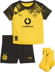 PUMA Trainingsanzug "BVB HOME BABYKIT WITH SPONSOR" f&uuml;r Fu&szlig;ball und sportliche