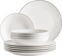 M&Auml;SER Tafelservice "FELISE, aus Porzellan" Teller Set, Geschirr-Set, Service