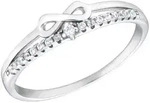 Fingerring AMOR "2035634/-35/-36/-37/-38" Gr. 54, silber (silberfarben,