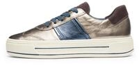 Ara Plateausneaker "CANBERRA" Plateausneaker, Schn&uuml;rschuh im Metallic Look, H-Weite