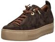 Sneaker PAUL GREEN "Paul Green Sneaker Leder", Damen, Gr. 42,5, braun, Leder, Schuhe