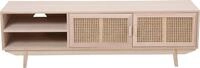 SalesFever Lowboard "Vejle Chic & Stylisch: Das TV-Kommode" Edle Rattan-Kommode mit