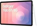 SAMSUNG Tablet "Galaxy Tab S11", Energieeffizienz: G (A-G), silber, 256 GB,mit eSIM,