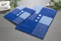Badematte GRUND Gr. 5, blau, rechteckig ( ), 1 Stk., Badematten, Badematte