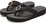 Badezehentrenner LASCANA "Sandale, Badeschuh, Pantolette, Badelatsche, Flip Flop,