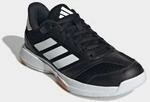 Hallenschuh ADIDAS PERFORMANCE "LIGRA 8 INDOOR", Damen, Gr. 39, schwarz-wei&szlig; (core