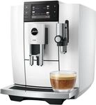 JURA Kaffeevollautomat "15747 E8 (ED), Piano White" 27 Spezialit&auml;ten, WiFi, Hot &