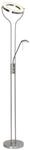 BRILLIANT Deckenfluter "Demian", grau (eisen, chrom), 1, H: 191cm, 1 Stk., Leuchten,