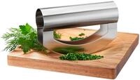 GEFU Wiegemesser "VIAVO" Edelstahl, Pr&auml;zise Klinge, ergonomischer Griff. Wiegebrett: