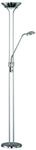 REALITY LEUCHTEN LED Stehlampe, silber (silberfarben), 2, H: 180cm, Leuchten, LED