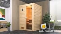weka Sauna "Valida" Set, 4,5 kW Bio-Ofen mit digitaler Steuerung