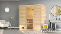weka Sauna "Valida" Set, 4,5 kW Bio-Ofen mit digitaler Steuerung