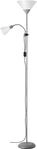 BRILLIANT Deckenfluter "Spari", wei&szlig; (aluminiumfarben, wei&szlig;), 2, &Oslash; 25cm H: 180cm,