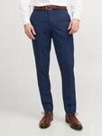 Anzughose JACK & JONES "JPRFRANCO Hose mit schmalem Bein und cleanem Look", Herren,