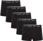 Trunk REEBOK "BOYES", Herren, Gr. S (4), schwarz, Obermaterial: 57% Baumwolle, 38%