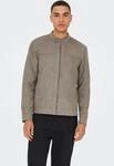 ONLY & SONS Bomberjacke "ONSMIKE FAKE SUEDE JACKET OTW" ohne Kapuze