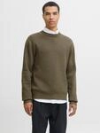 Jack & Jones Rundhalspullover "JPRBLAMILANO STITCH KNIT CREW NECK SN" Baumwolle,