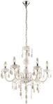 GLOBO LIGHTING Kronleuchter "CUIMBRA I", wei&szlig;, 1 Stk., Leuchten, H&auml;ngeleuchte,