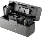 DJI Mikrofon "Mic 3 (2 Sender + 1 Empf&auml;nger + Ladeschale)", schwarz, B:2,83cm